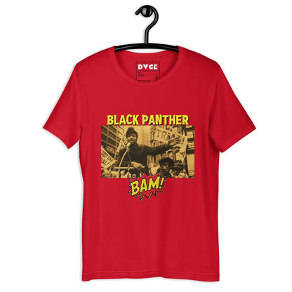 Red Black Panther Revolutionary Tee (Unisex)