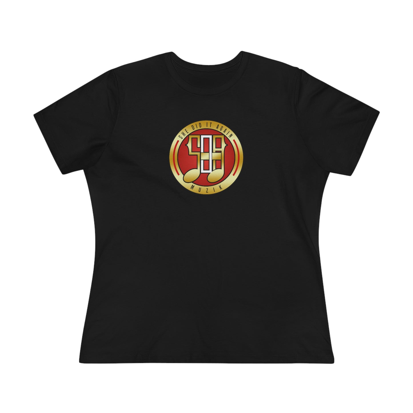 She Did It Again Muzik Women's Tee